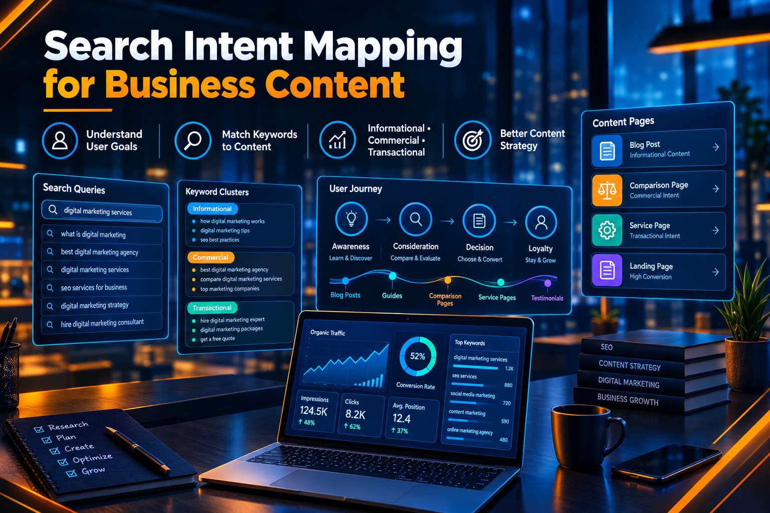 Search Intent Mapping for Business Content: A Practical Guide to Better SEO